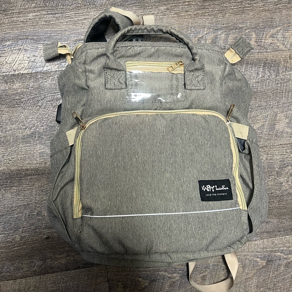 HappyLouka baby diaper bag.